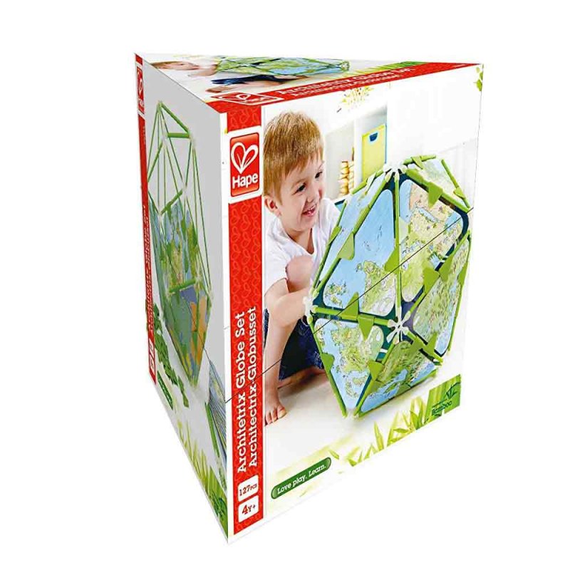 Деревянная игрушка-головоломка "Architetrix Globe Set", Hape
