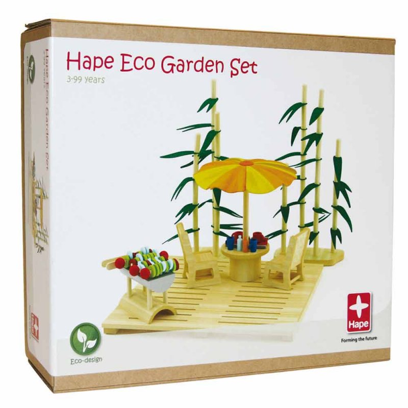Деревянная игрушка "Набор мебели ECO Garden Set", Hape