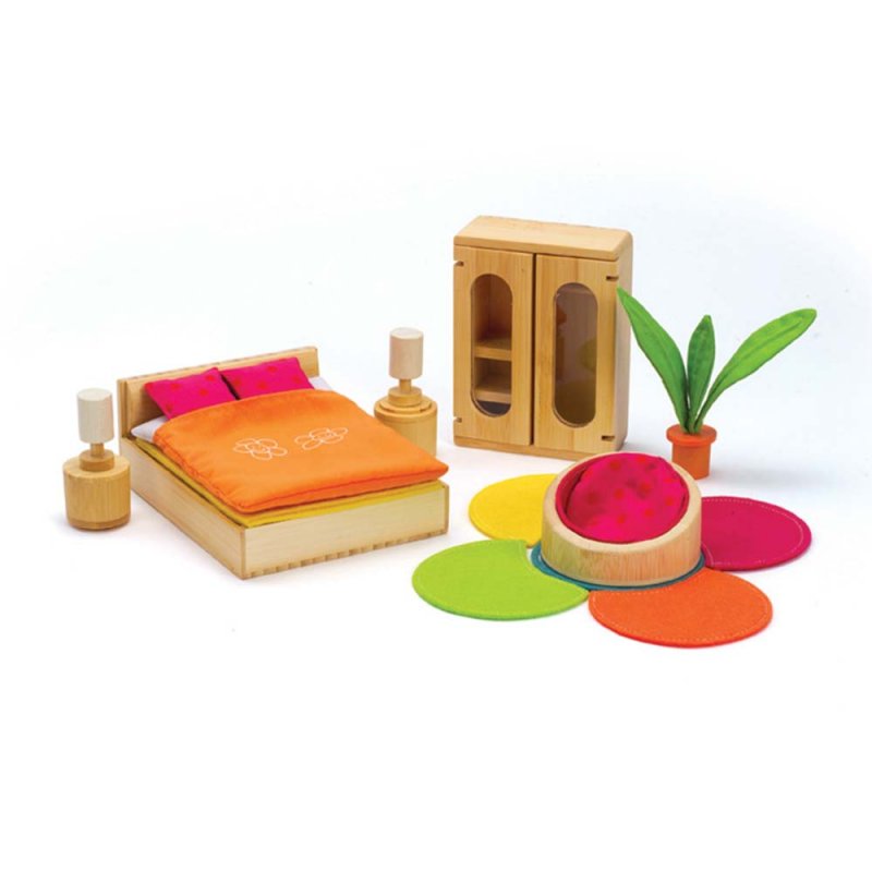 Деревянная игрушка "Набор мебели Lifestyle Bedroom", Hape