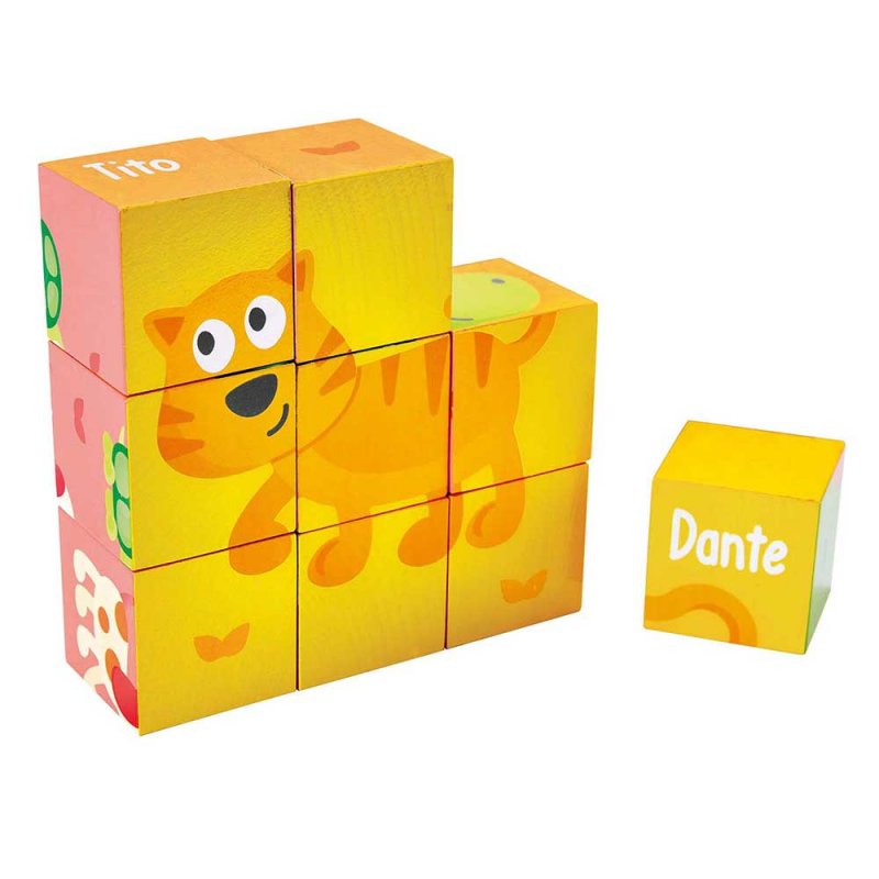 Деревянная игрушка-балансир "Friendship Puzzle Blocks", Hape