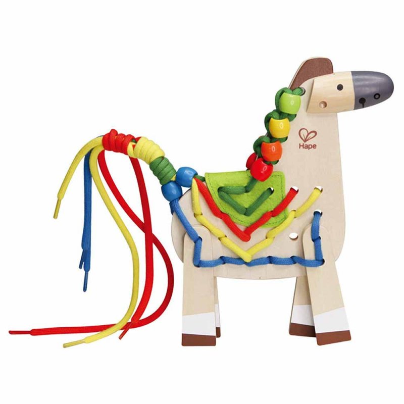 Игрушка-шнуровка пони "Lacing Pony", Hape