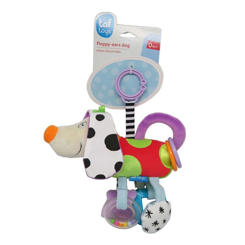 Развивающая игрушка-подвеска "Смышленый песик", Taf Toys