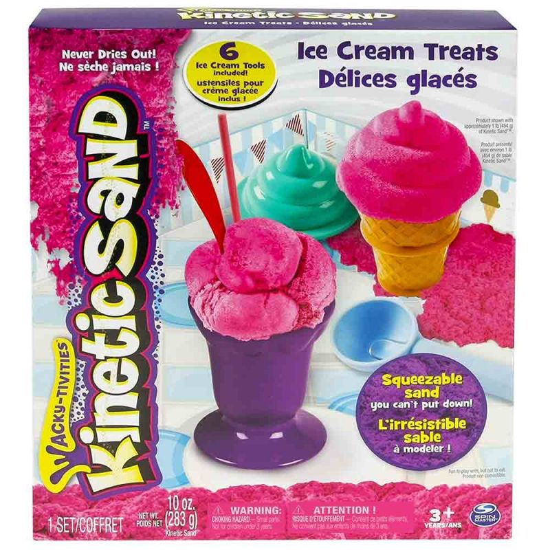 Набор песка для детского творчества "Ice Cream", Kinetic Sand