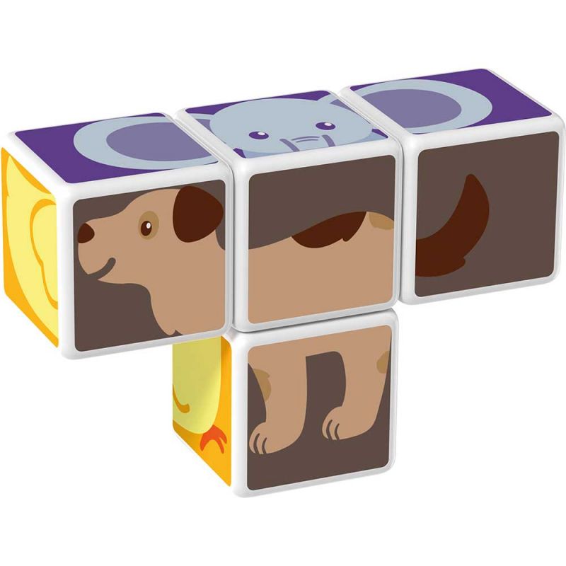 Магнитные кубики MAGICUBE "Друзья животных", Geomag