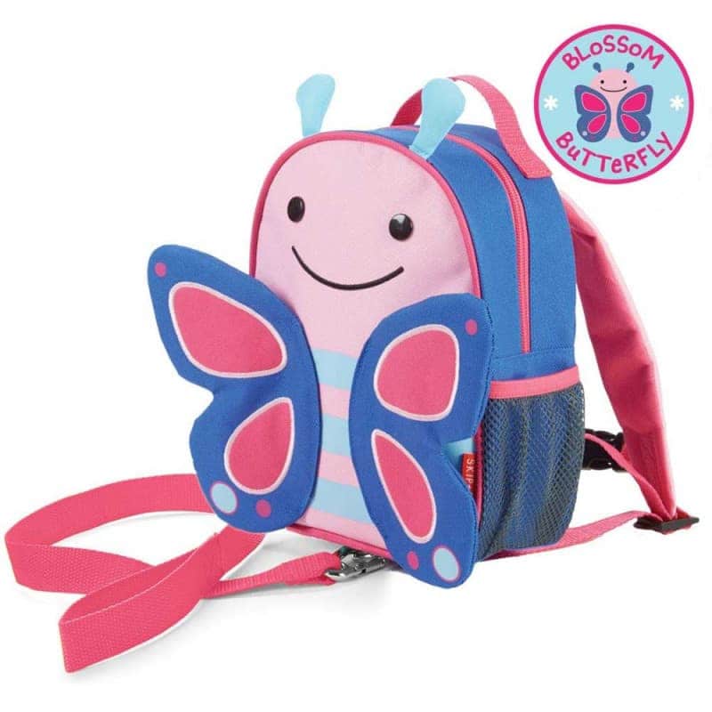 Рюкзак с ремешком безопасности "Бабочка", Skip Hop