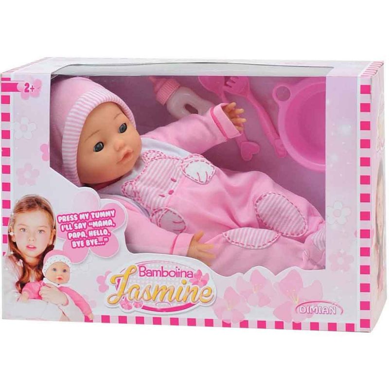 Говорящая кукла "Жасмин" 40 см, Bambolina