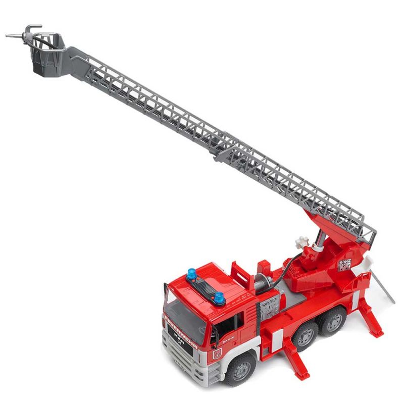 Игрушка "Пожарный грузовик с лестницей", Bruder