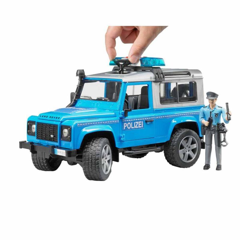 Игрушка "Джип полицейский Land Rover Defender", Bruder