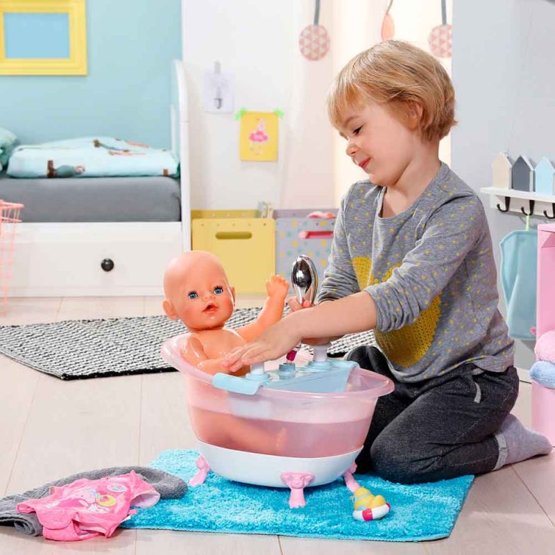 Интерактивная ванночка для куклы Baby Born "Веселое Купание", Zapf