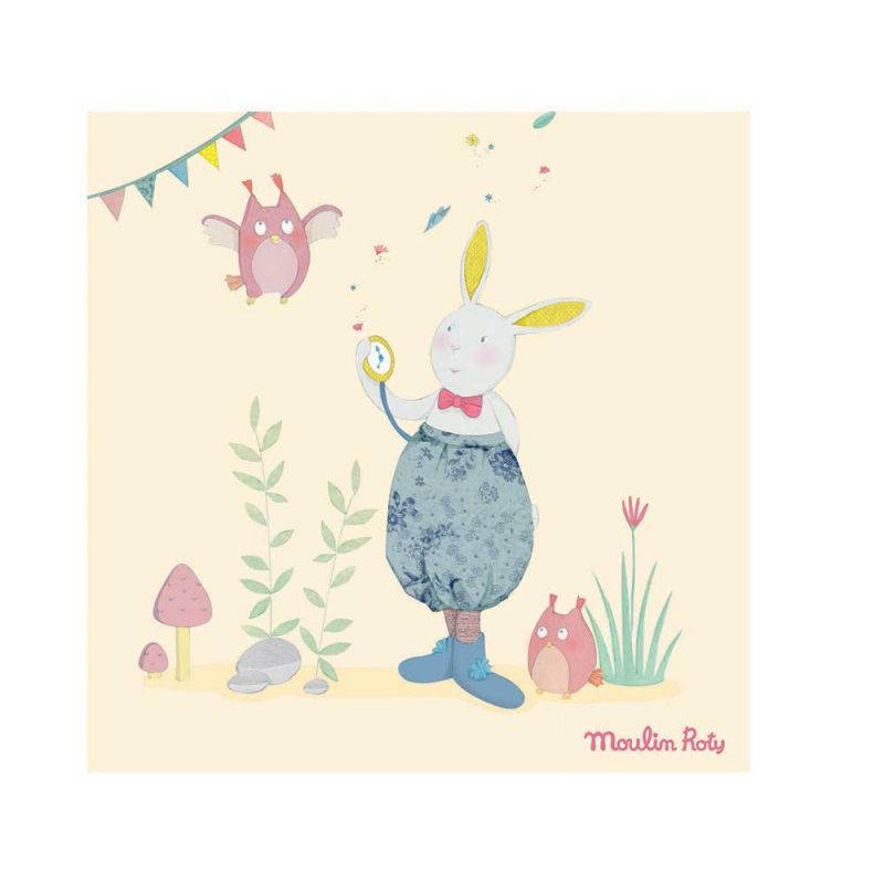 Детская картина "Кролик", Moulin Roty