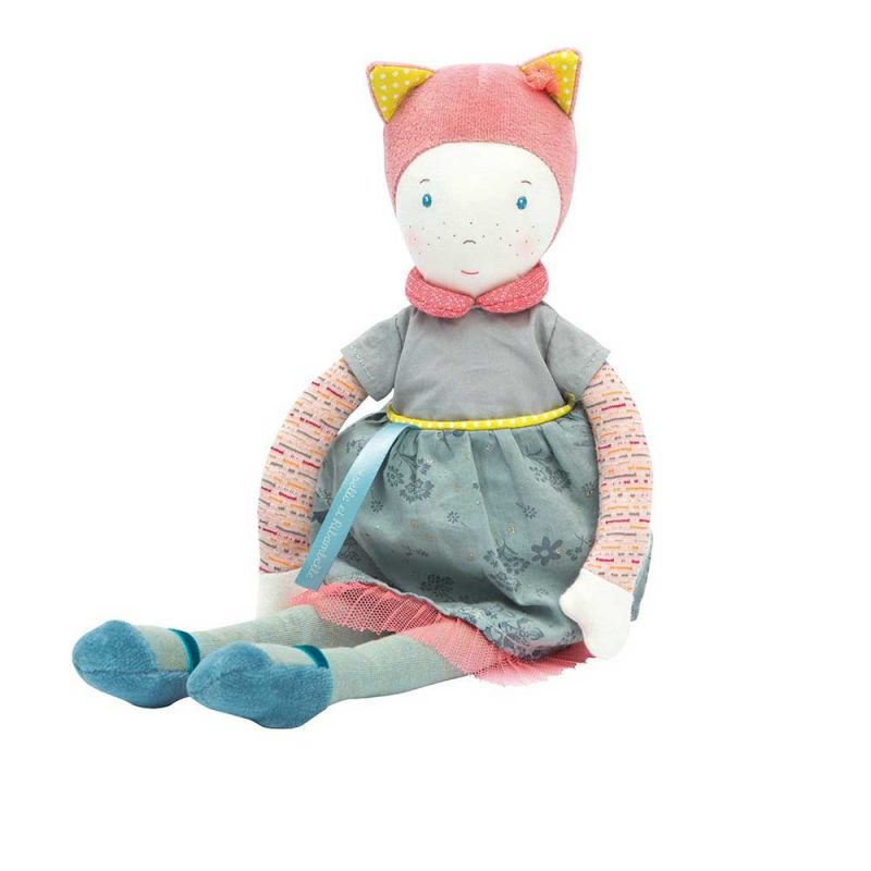 Мягкая игрушка-кукла "Mademoiselle", Moulin Roty