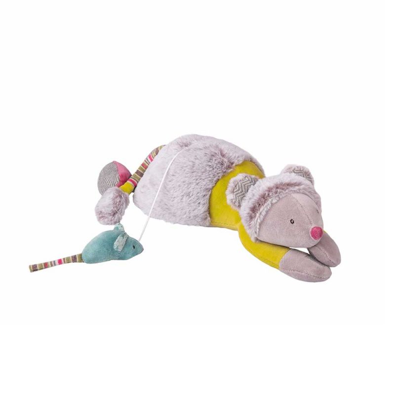 Музыкальная игрушка "Мышка", Moulin Roty