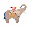 Развивающая мягкая игрушка "Слон" (32 см), Moulin Roty