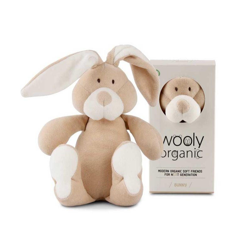 Мягкая игрушка "Заяц Банни", Wooly Organic