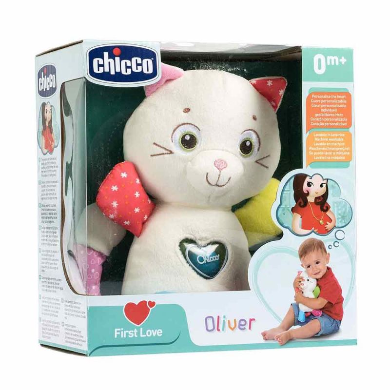 Мягкая игрушка "Котик Оливер", Chicco