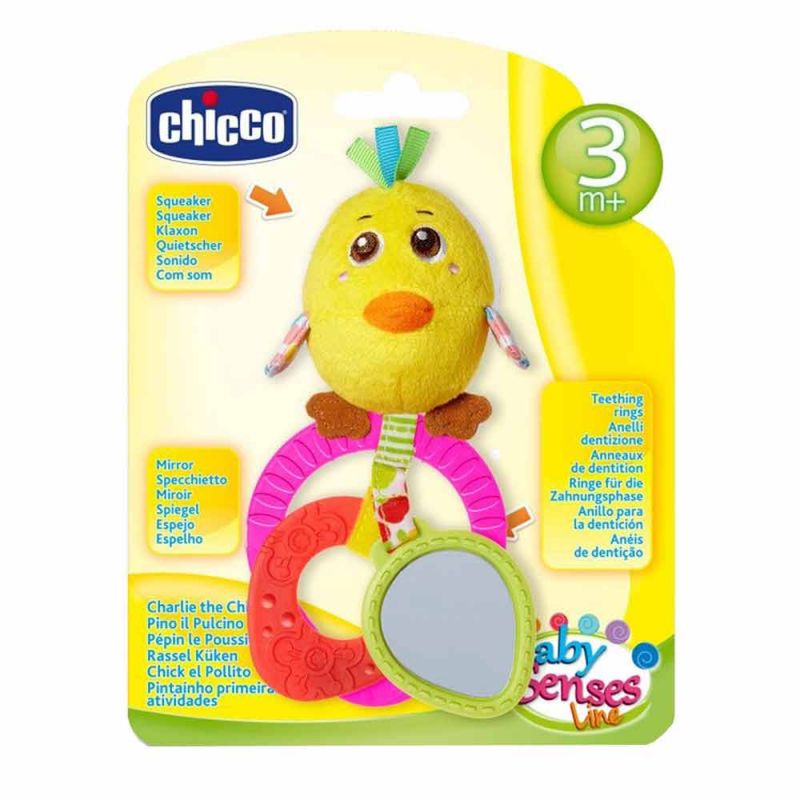 Игрушка-погремушка "Цыпленок Пино", Chicco
