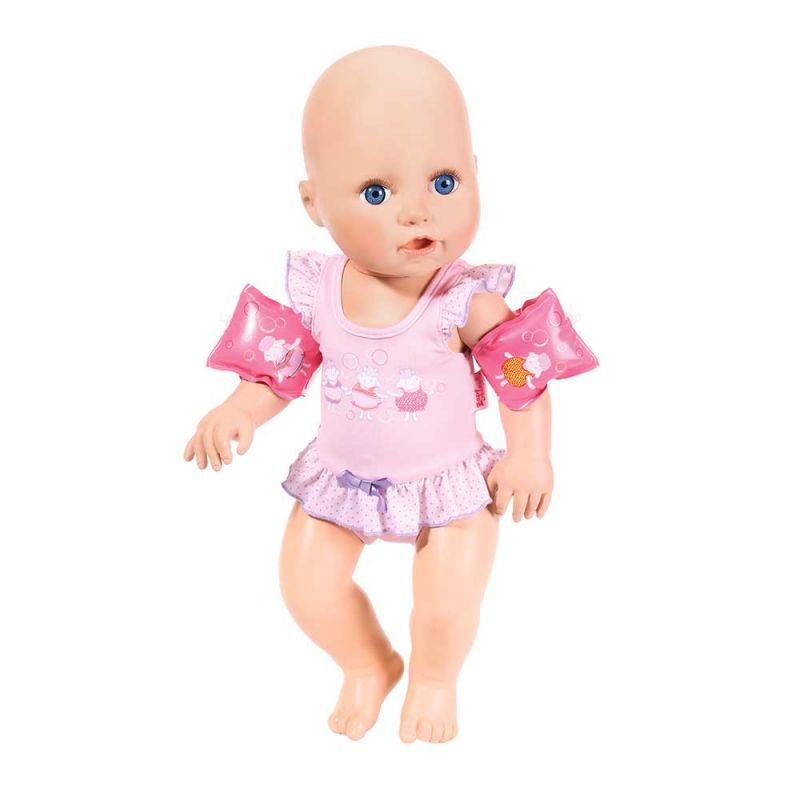 Интерактивная кукла BABY ANNABELL "НАУЧИ МЕНЯ ПЛАВАТЬ", Zapf