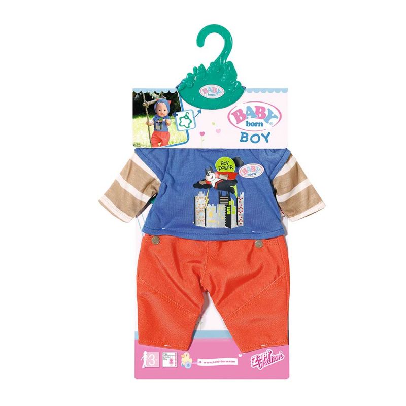 Набор одежды для куклы BABY BORN "АКТИВНЫЙ МАЛЫШ" , Zapf