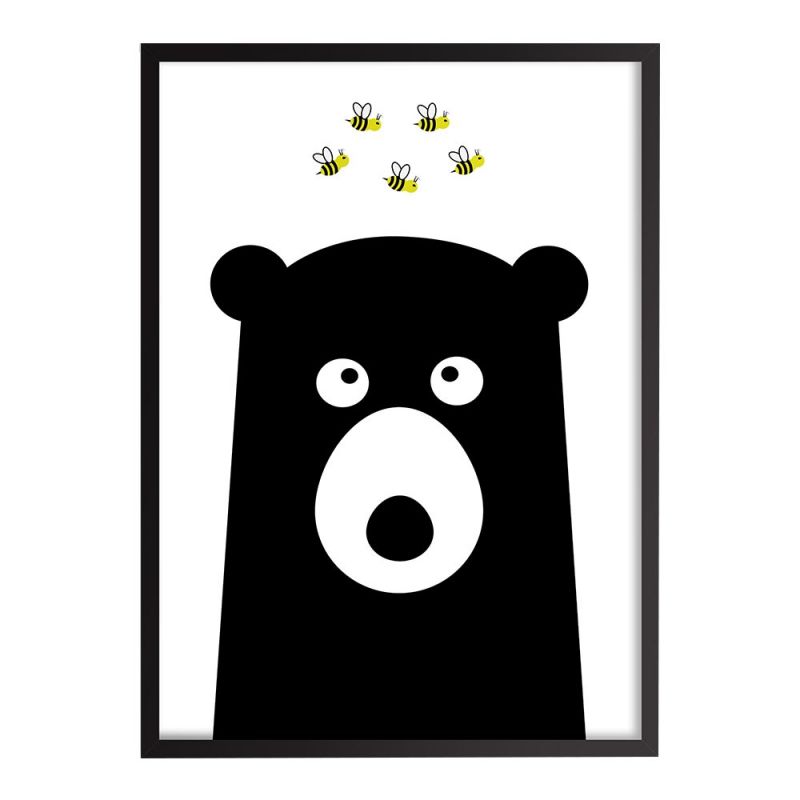 Картина "Медведь и пчелы", Cosas