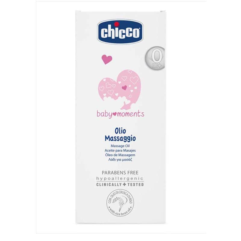 Масло для массажа "Baby Moments" 200 мл, Chicco