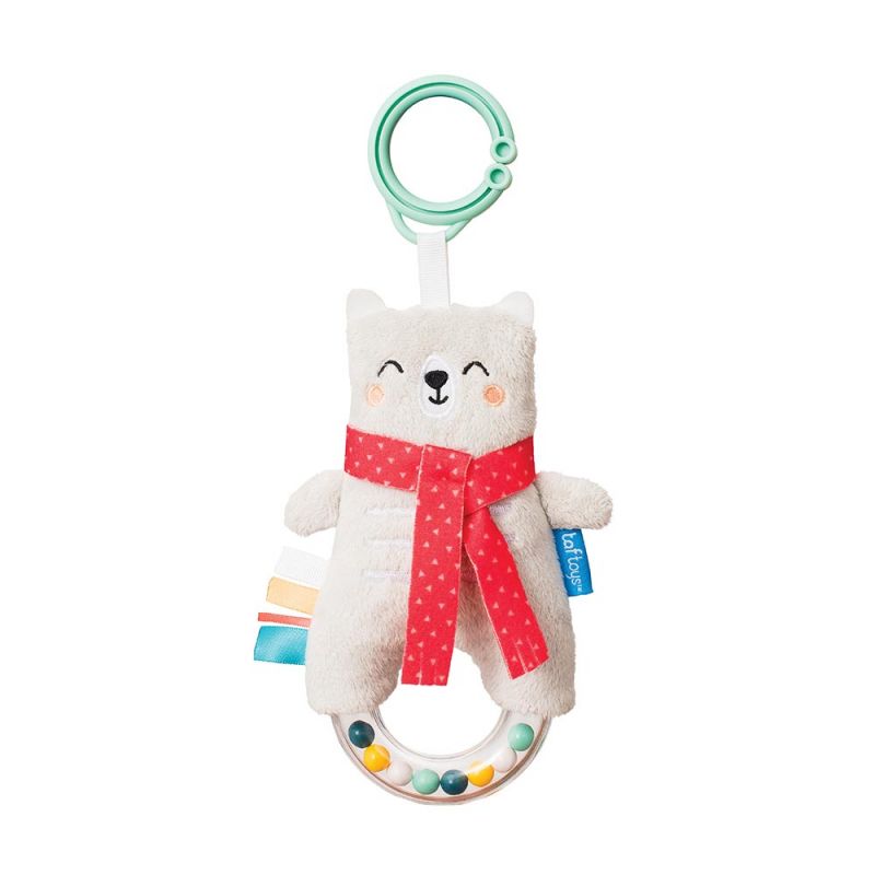 Игрушка-подвеска "Белый медвежонок", Taf Toys