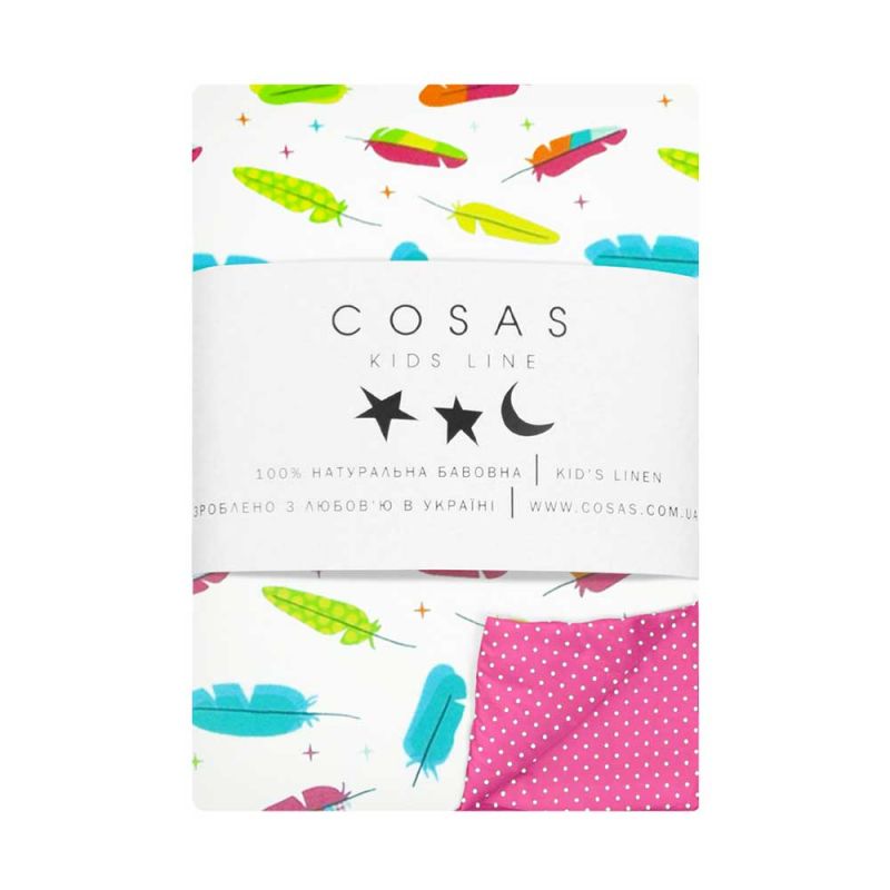 Комплект постельного белья "Цветные перья", Cosas
