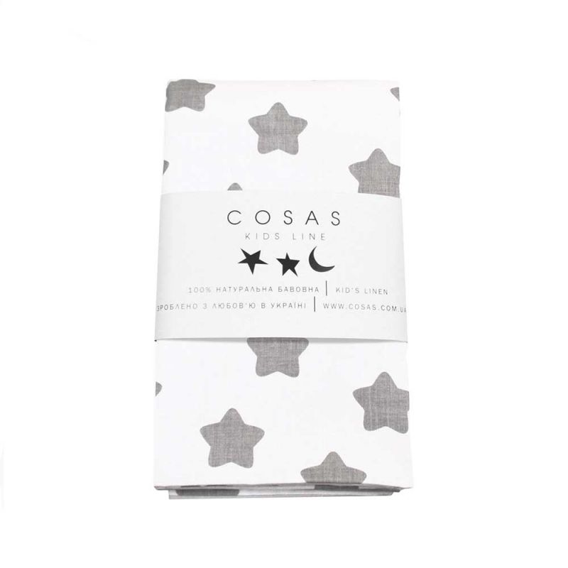Комплект постельного белья "Серые звезды", Cosas