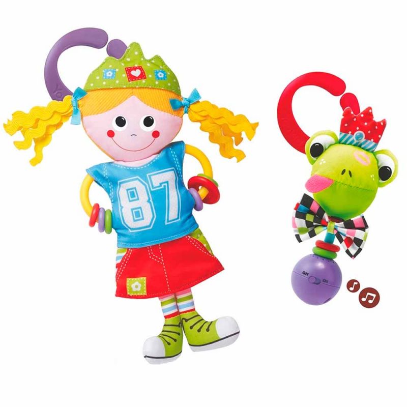 Игрушка-подвеска "Принцесса и лягушка", Yookidoo