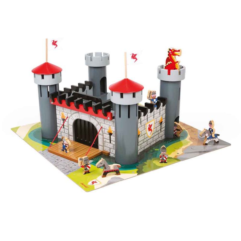 Игровой набор "Замок Дракона", Janod