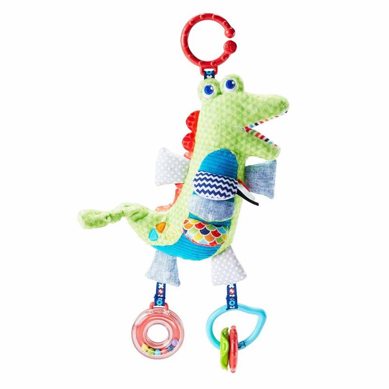 Мягкая игрушка-подвеска "Крокодил", Fisher-Price