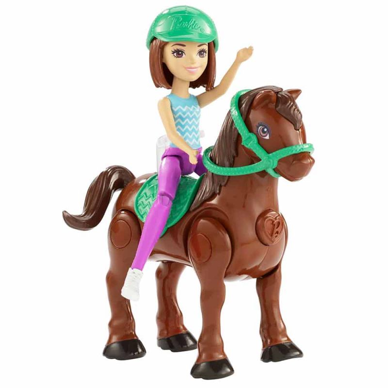 Набор "Мини-кукла с пони", Barbie