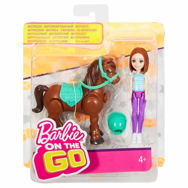 Набор "Мини-кукла с пони", Barbie