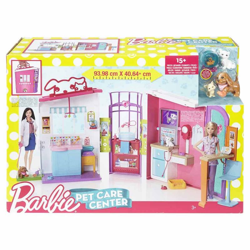 набор "Центр по уходу за домашними животными", Barbie
