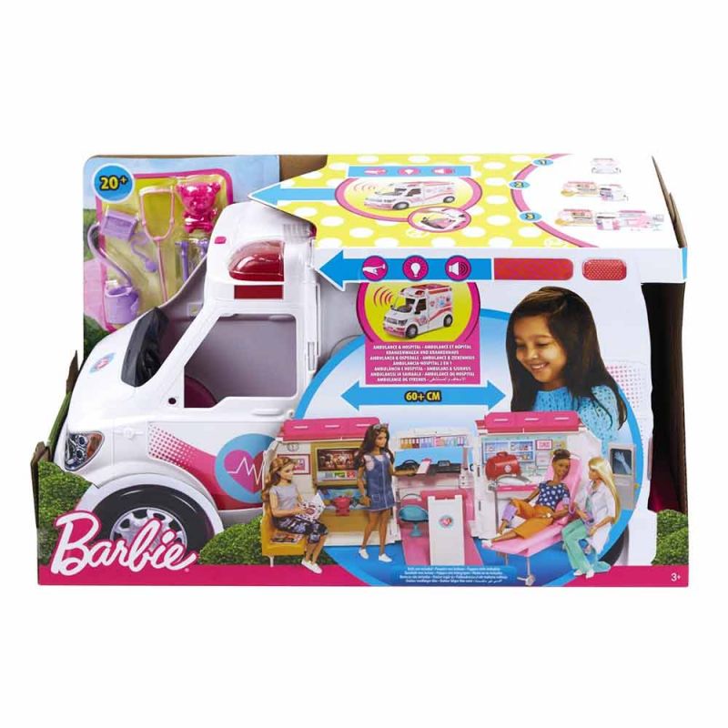 Набор "Машина скорой помощи", Barbie
