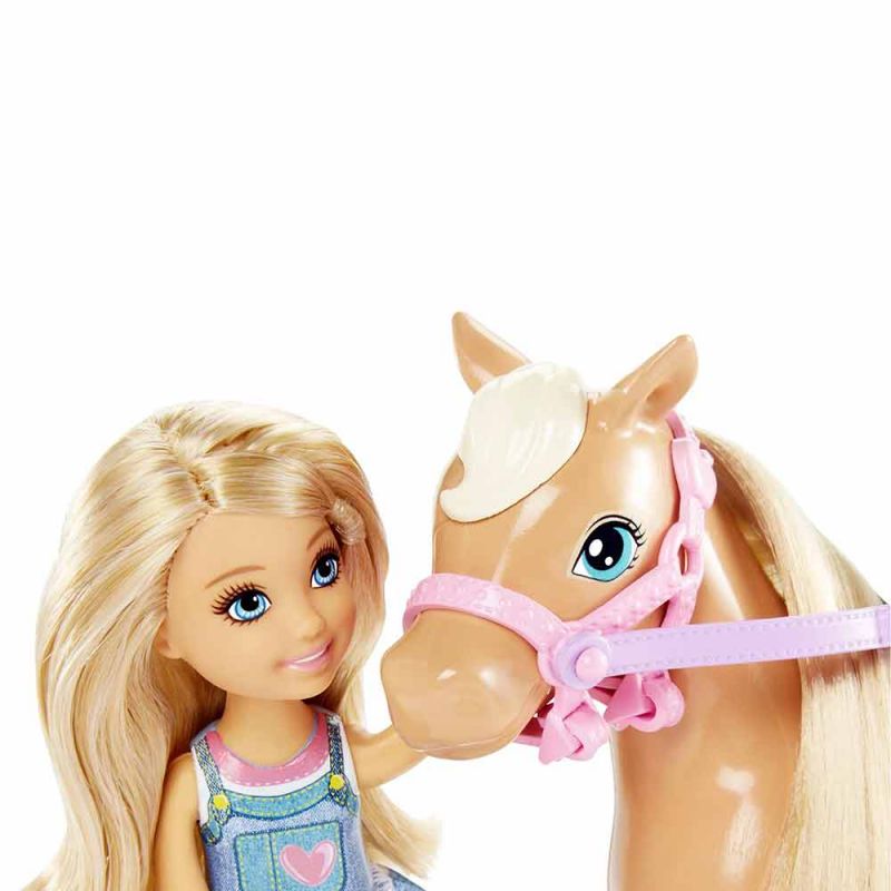 Набор "Челси на пони", Barbie