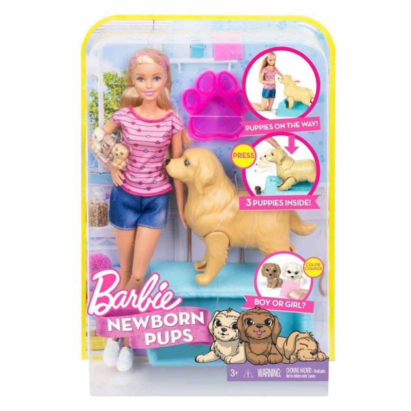 Набор "Малыши-щенята", Barbie