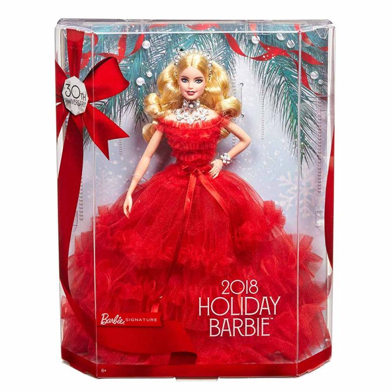 Кукла коллекционная "Праздничная 2018", Barbie