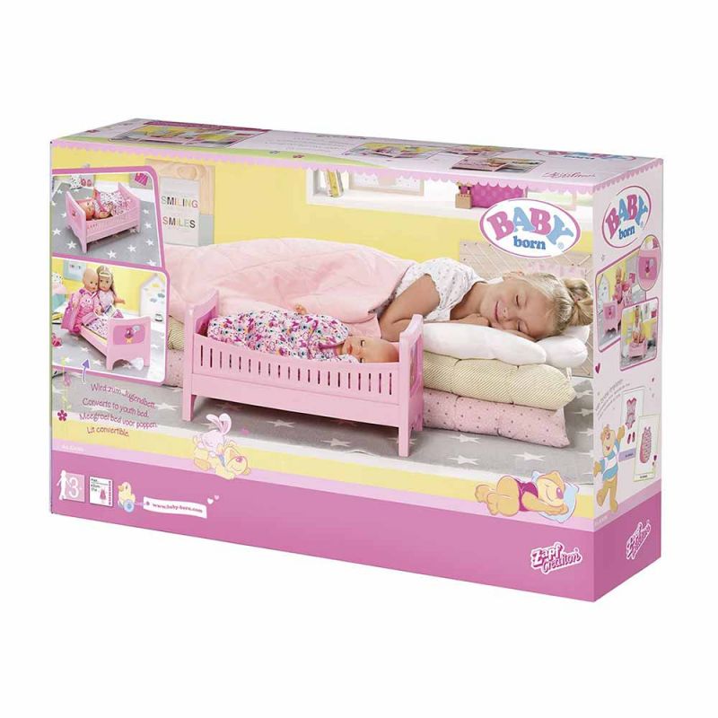 Интерактивная кроватка для куклы BABY BORN "РАДУЖНЫЕ СНЫ", Zapf