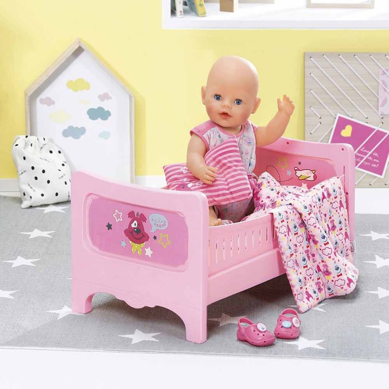 Интерактивная кроватка для куклы BABY BORN "РАДУЖНЫЕ СНЫ", Zapf