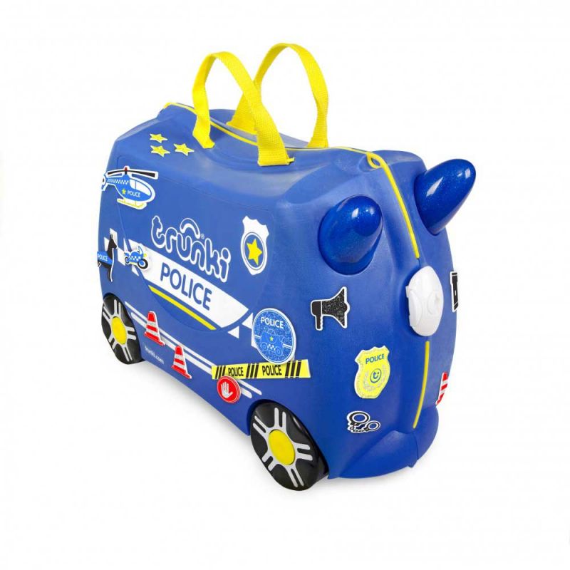 Детский чемодан "Percy Police Car", Trunki