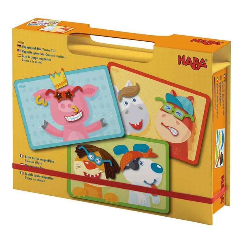 Магнитная игра "Забавные животные", Haba