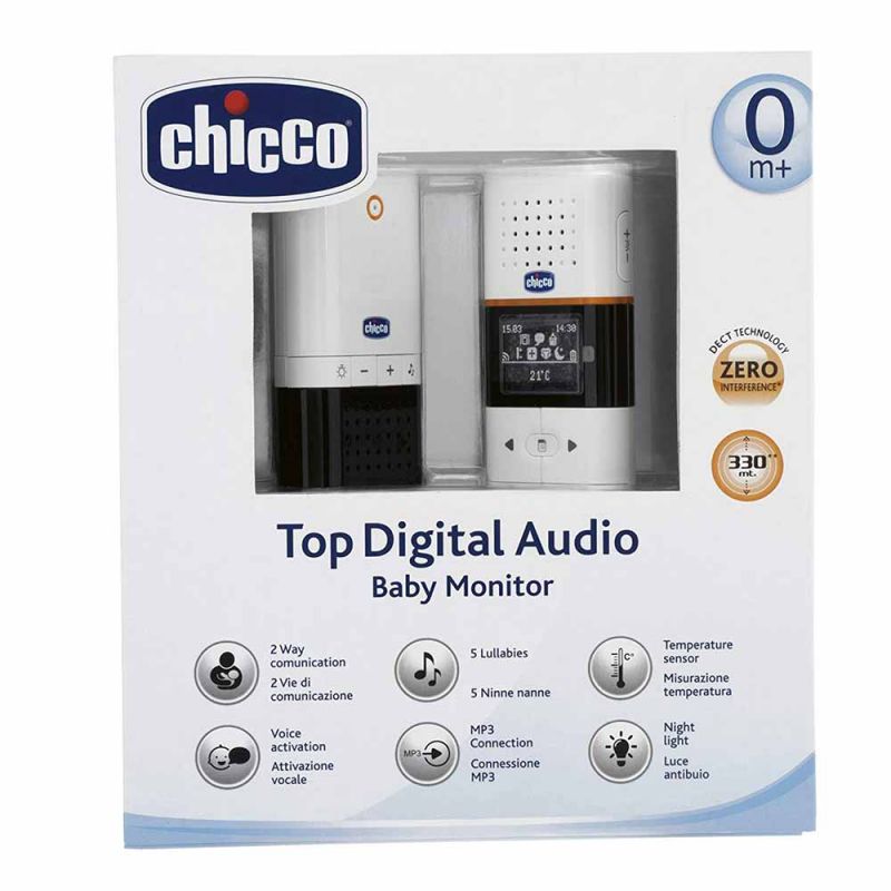 Радионяня "Top Digital Audio Baby Monitor", Chicco