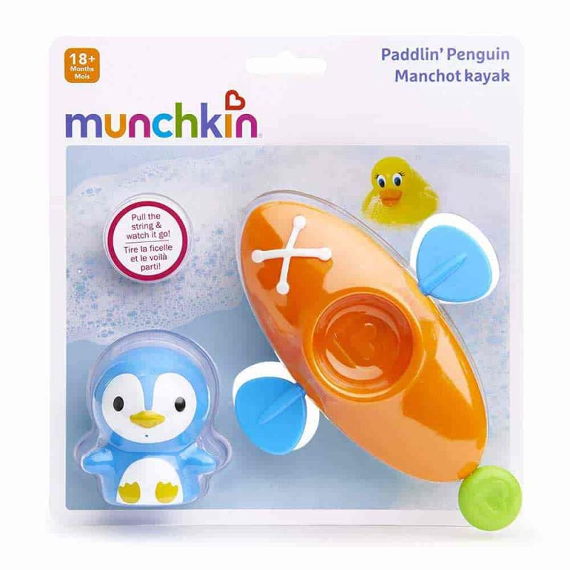 Игрушка для ванной "Пингвин-гребец", Munchkin