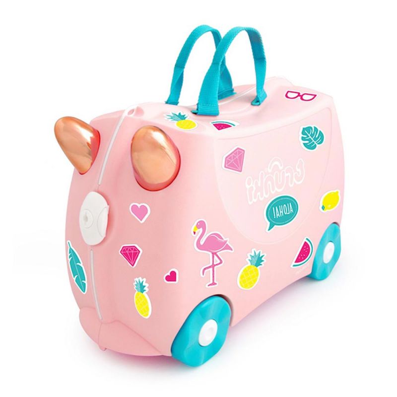 Детский чемодан "Flossi Flamingo", Trunki