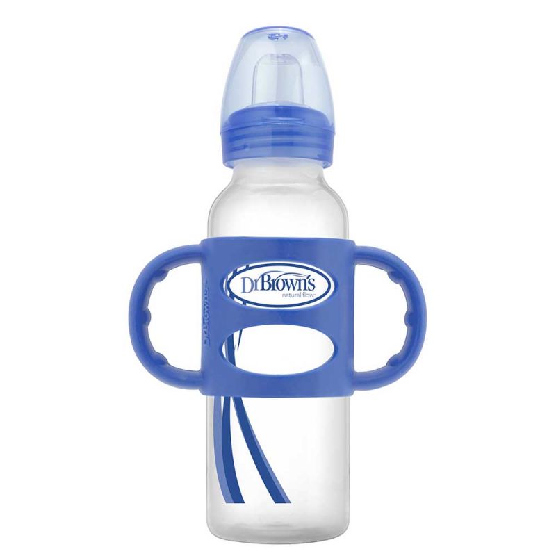 Бутылочка-поильник с узким горлышком и силиконовыми ручками, Dr. Brown's