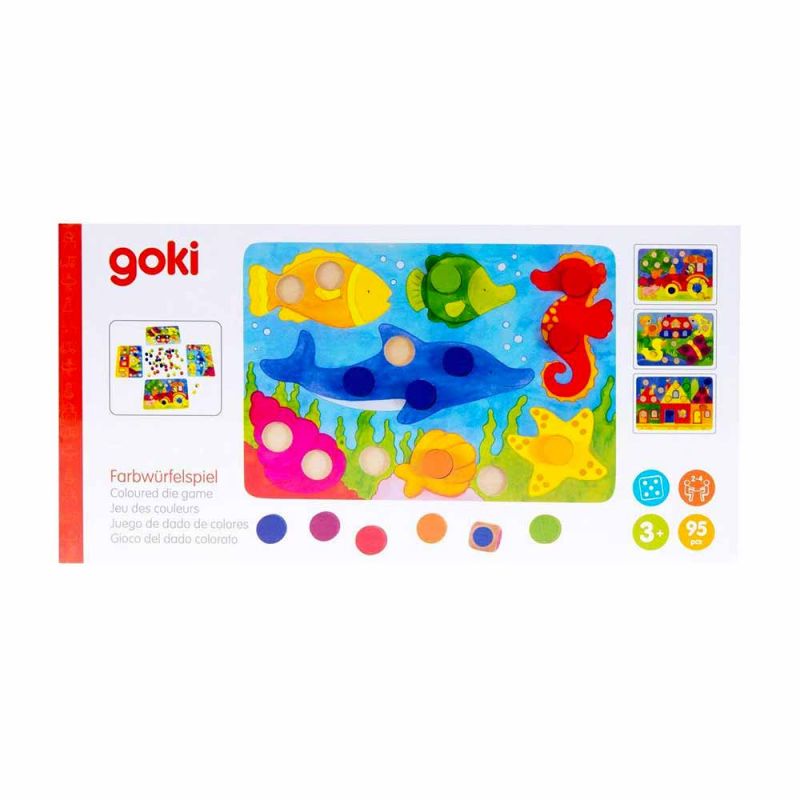 Настольная игра-лото "Разноцветный мир", Goki