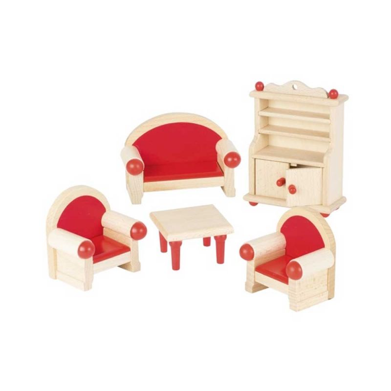 Кукольный набор "Мебель для гостинной", Goki