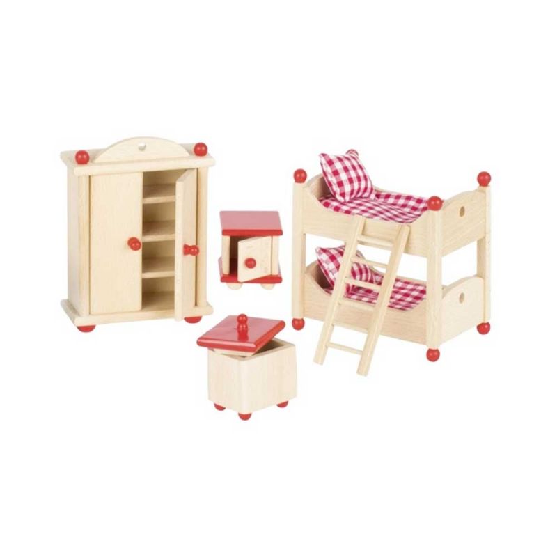 Кукольный набор "Мебель для детской", Goki