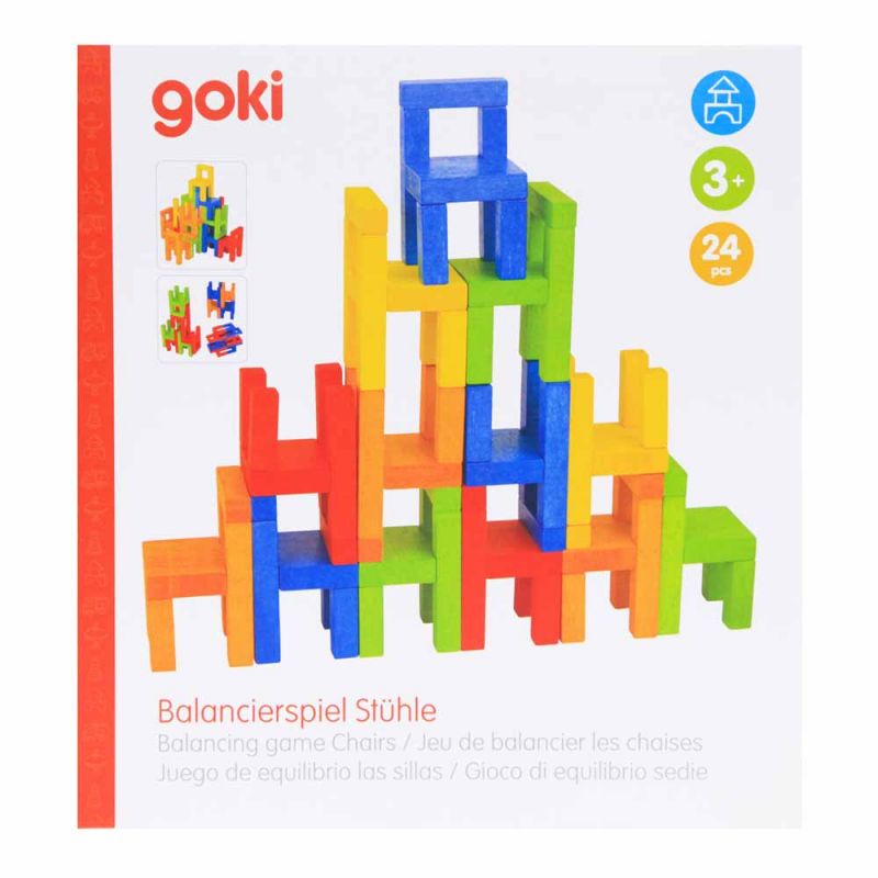 Развивающая игра "Балансирующие стулья", Goki