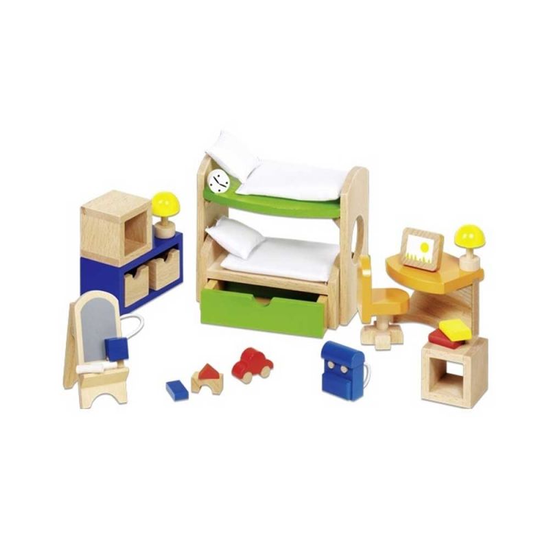 Кукольный набор "Детская комната", Goki